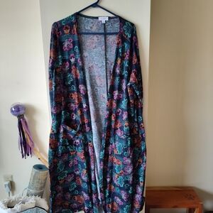 LuLaRoe Multicolor Knit Cardigan